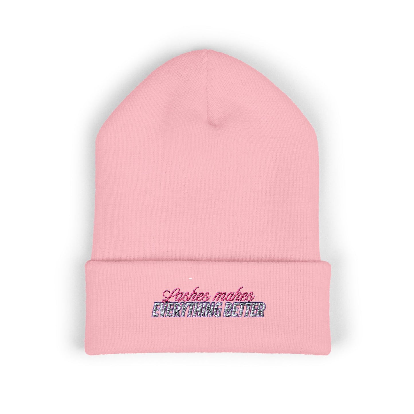 PrettyThickLash Cuffed Beanie