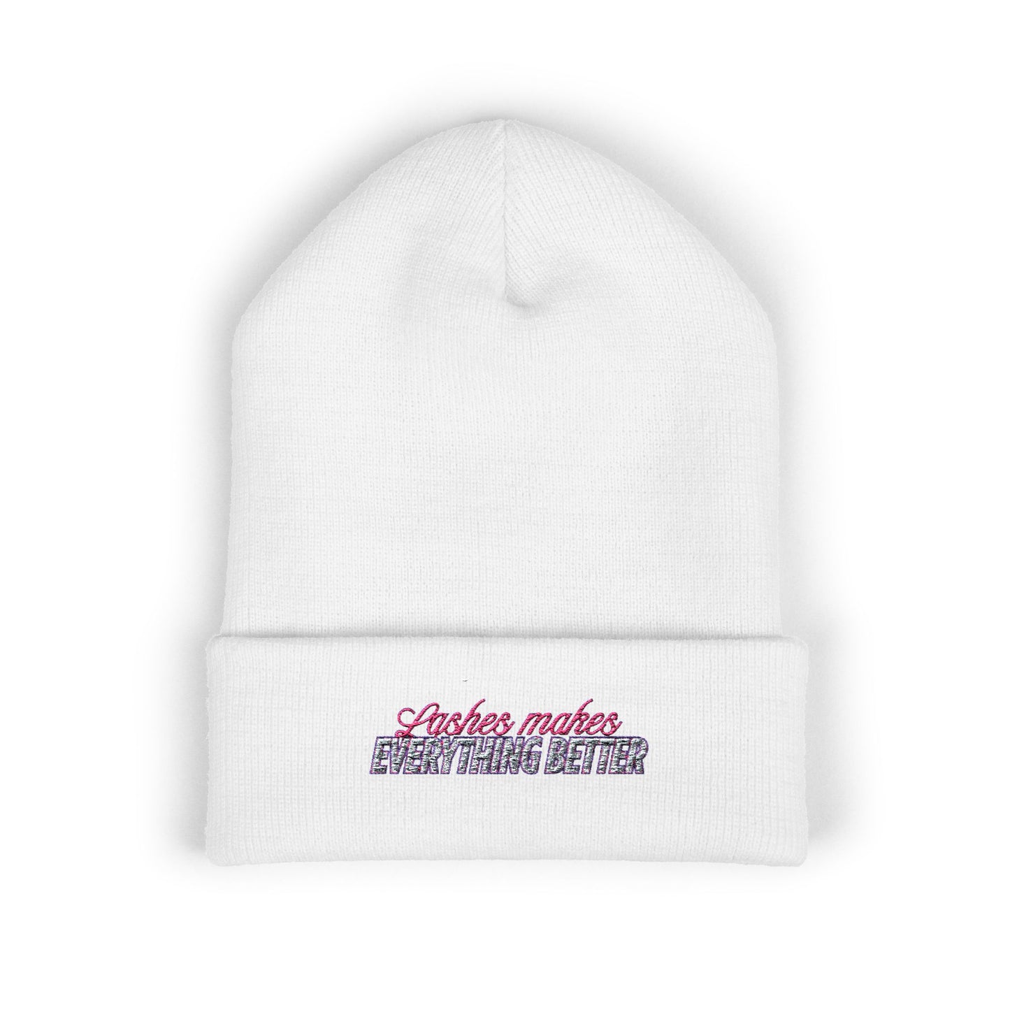 PrettyThickLash Cuffed Beanie