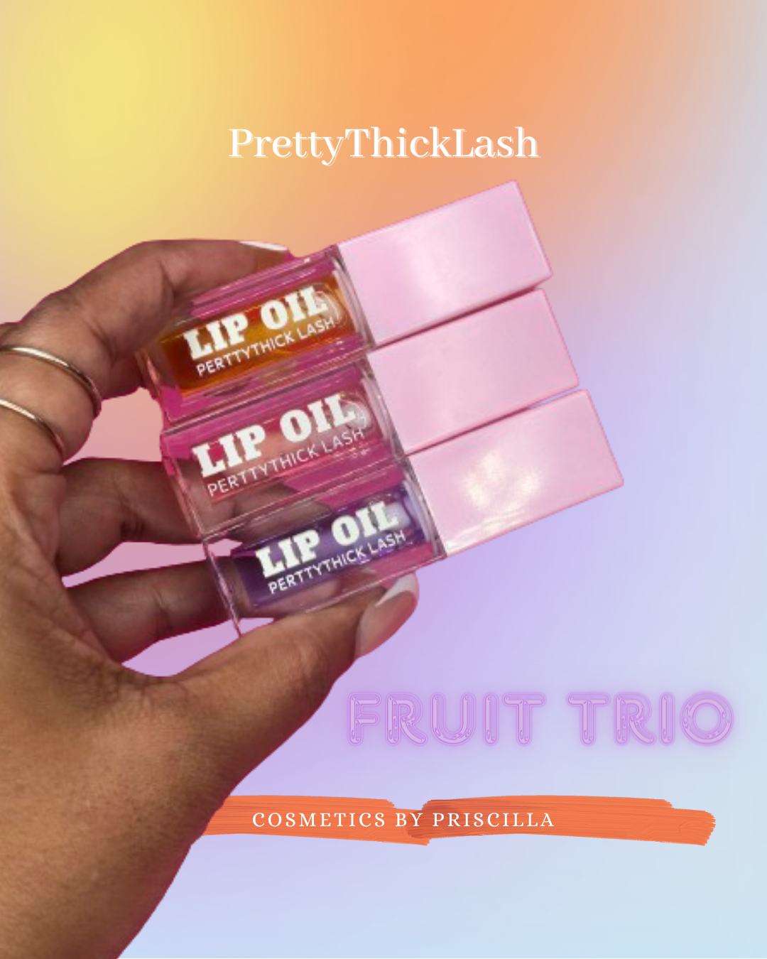 Fruit Lip Oil Trio