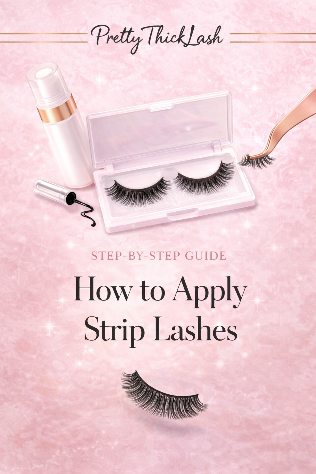 How To Apply Strip Lashes