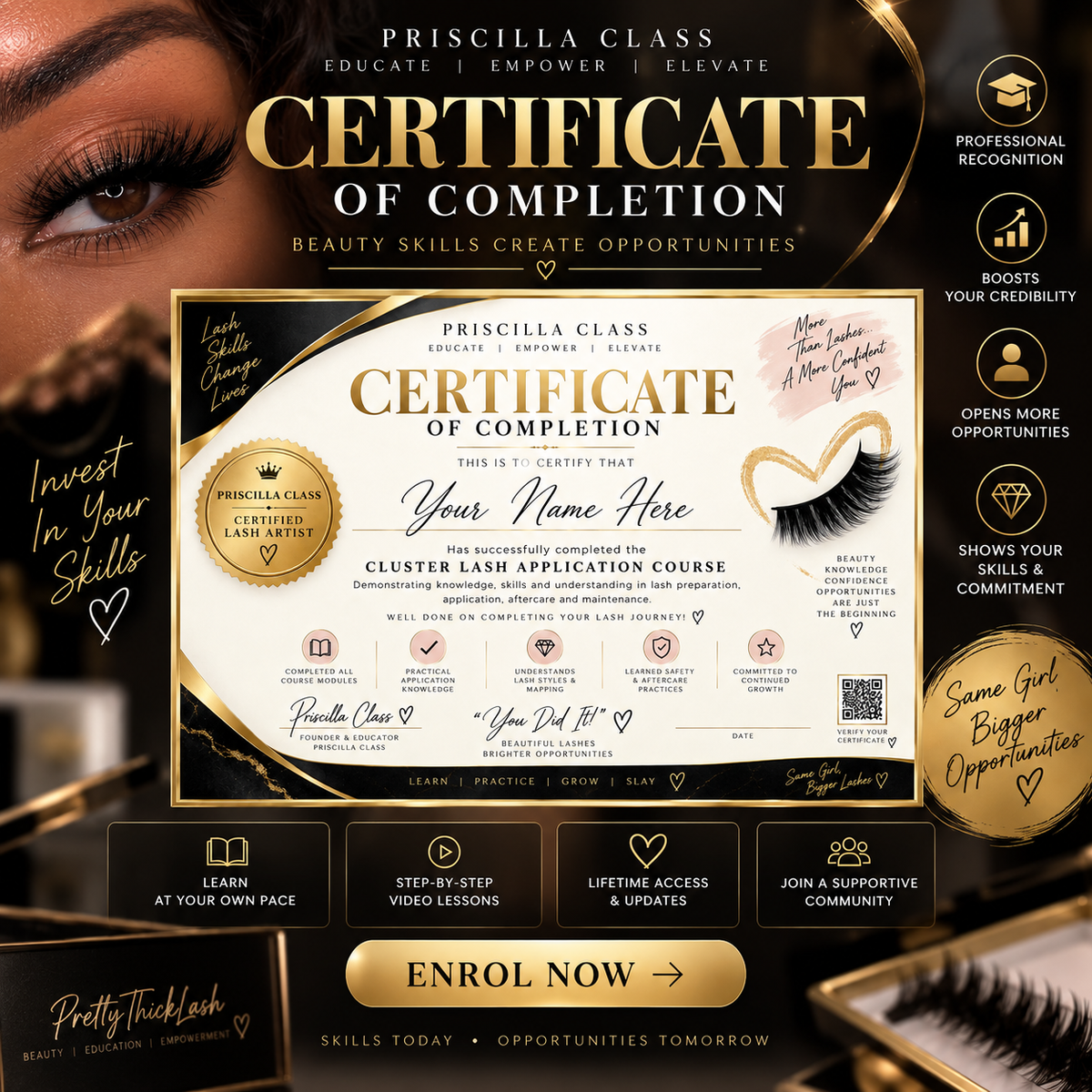 ✨ CLUSTER LASH MASTERCLASS
